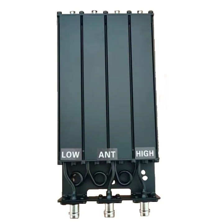 4 Cavity UHF 406-440MHz Duplexer with Power 50W for Two Way Radio Repeater Ham Radio Commu