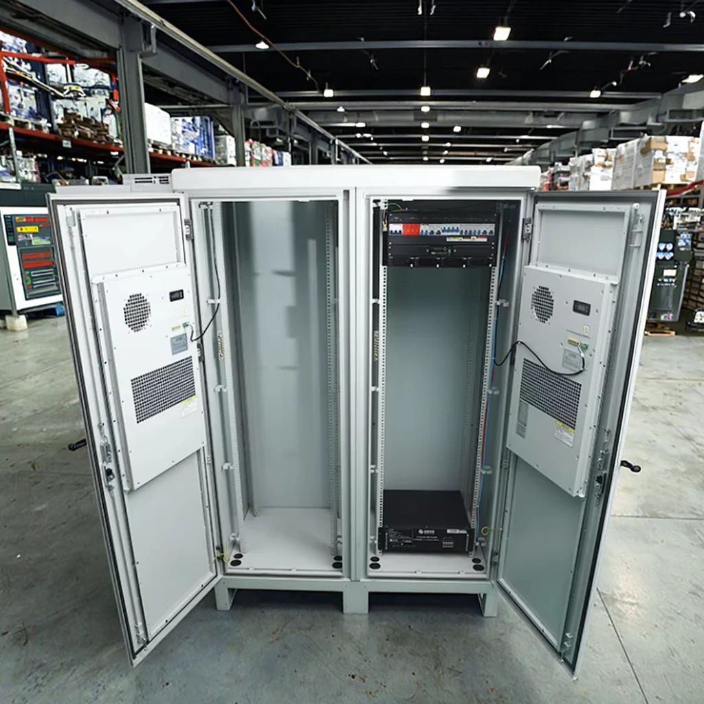 Customizable IP55 Electronics Instrument Enclosure Galvanized Steel Aluminum Outdoor Waterproof Integrated Power Equipment Metal-boxintelecom