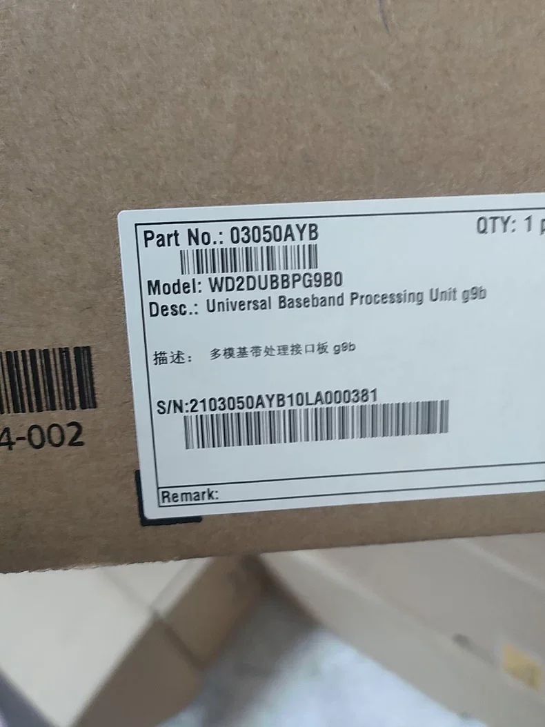 UBBPG9A 03050AYA WD2DUBBPG9A0 UBBPG7A 03050ADR WD2DUBBPG7A0 UBBPG7C 03050ADT WD2DUBBPG7C0 Baseband Handling Units-boxintelecom