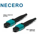 NECERO MPO/MTP Jumper LC OM3/OM4 8/12/24f G657A1 Fiber Optic Patch Cord