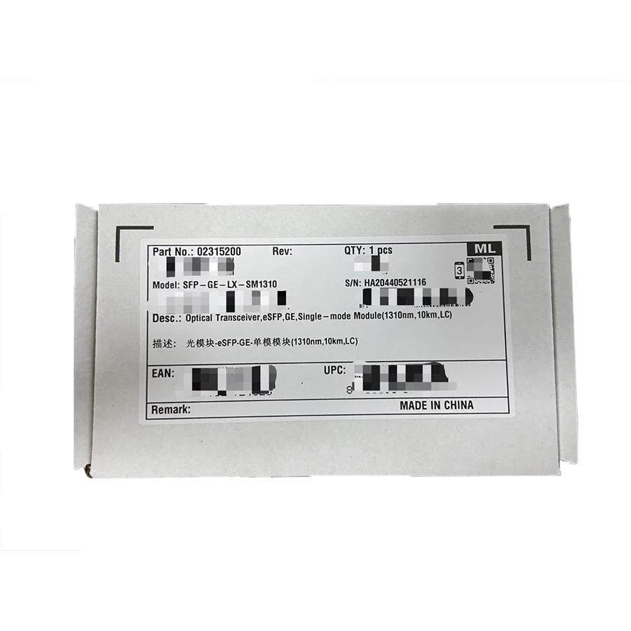 In Stock Original Single-mode Module Optical Transceiver 02315200 SFP-GE-LX-SM1310-boxintelecom