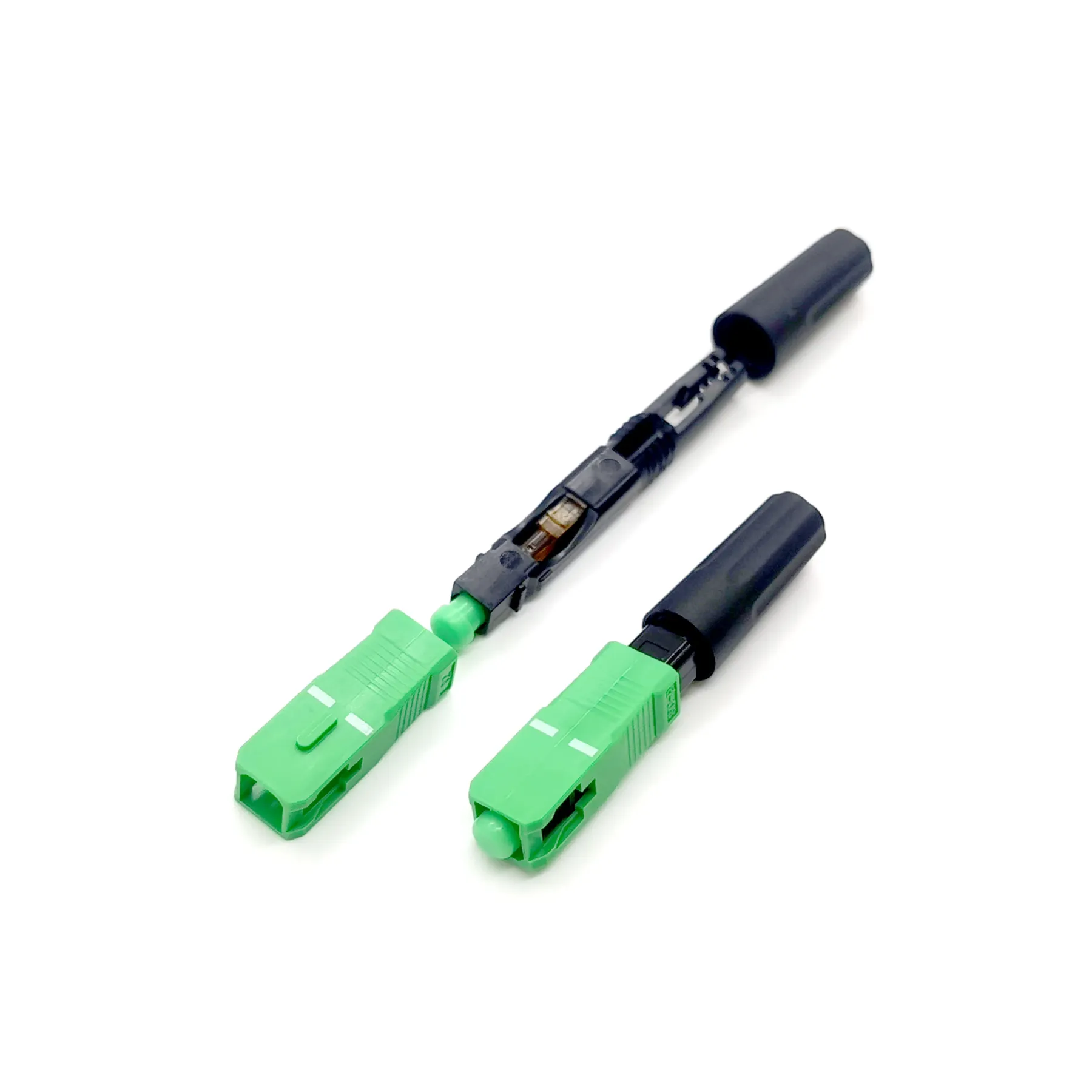 Embedded Fiber Optic Cold Connector SC Telecom Grade Connector Bare Fiber Fast Connector-boxintelecom