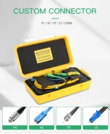 KFLC-1 Optical Fiber Test Extension Line Cable OTDR Launch Cable Box Factory Priced Fiber 