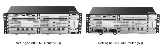 HW Enterprise Router NE8000 M8 Chassis,2*IPU-480, 2*DC Power CR8PM8BASDC2 0