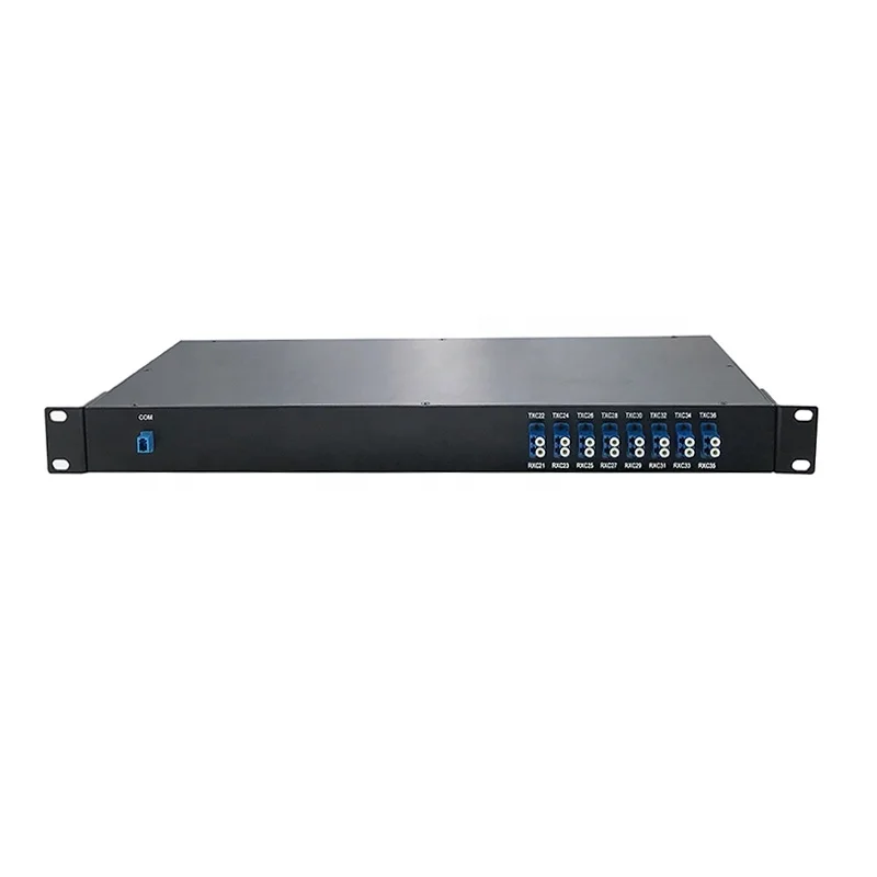ZG TECH 5G Communication Equipment Bi-di MUX DEMUX 100Ghz 16 Channel 1U Rack Mount DWDM I/L Max 3db LC/UPC Connectors-boxintelecom