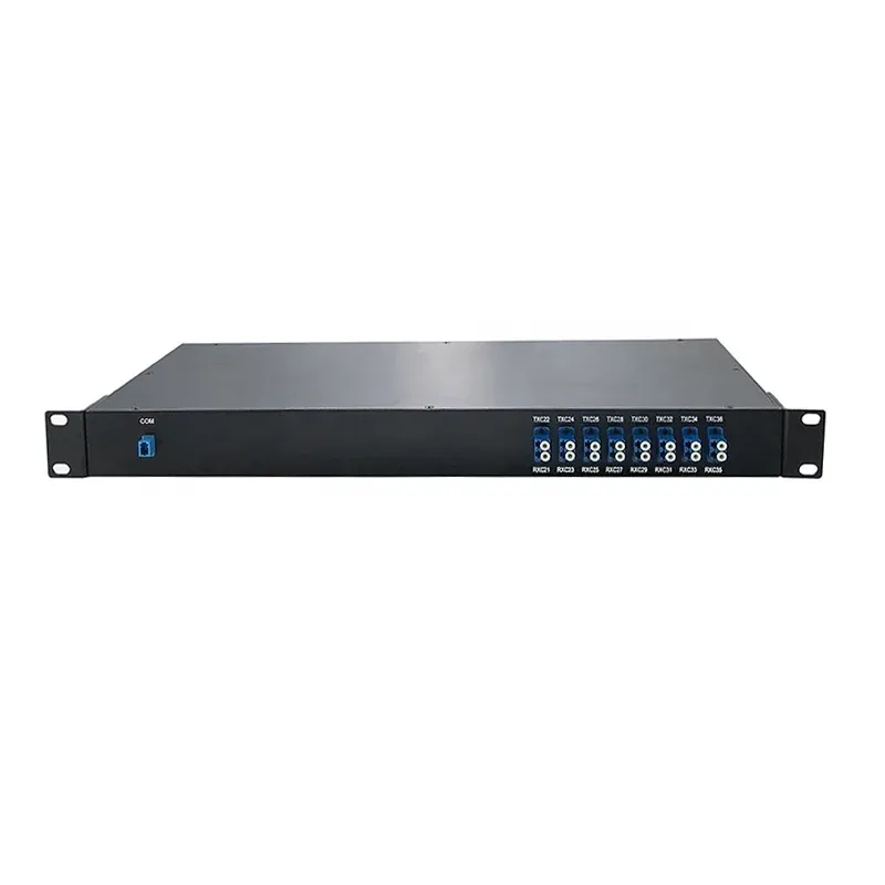 ZG TECH 5G Communication Equipment Bi-di MUX DEMUX 100Ghz 16 Channel 1U Rack Mount DWDM I/L Max 3db LC/UPC Connectors-boxintelecom