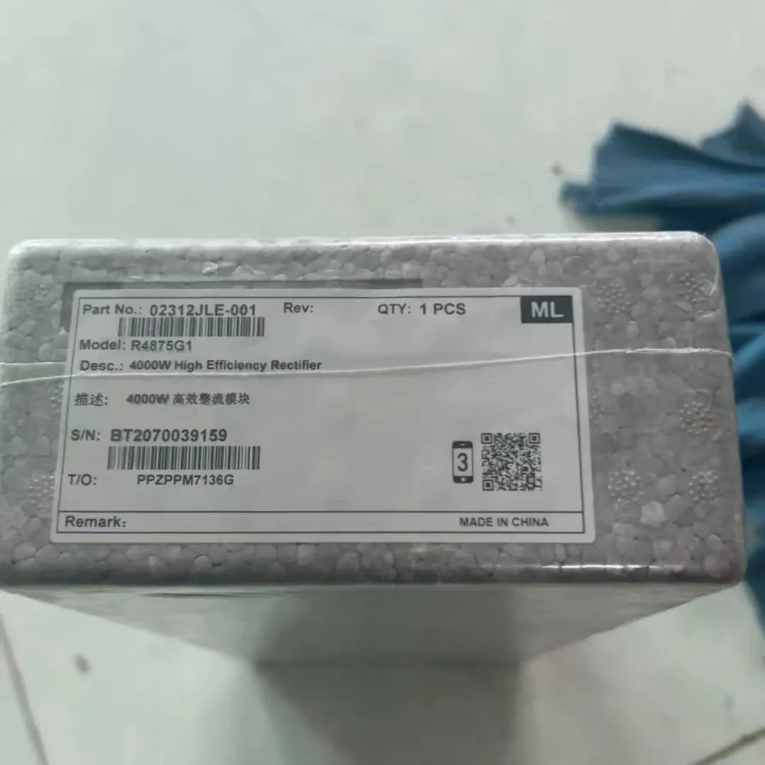 New Genuine 48V 4000W Power Supply Module R4875G1 Rectifier Module-boxintelecom