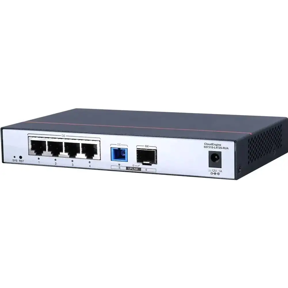 CloudEngine S5735-S48P4XE-V2 98012053 4*10GE SFP+ 2*12GE Stack Ports PoE+ Network Switch-boxintelecom