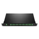 19-Inch 1U ODF Optical Distribution Terminal Box 24-Port SC/APC LC/APC Fiber Optic Patch P