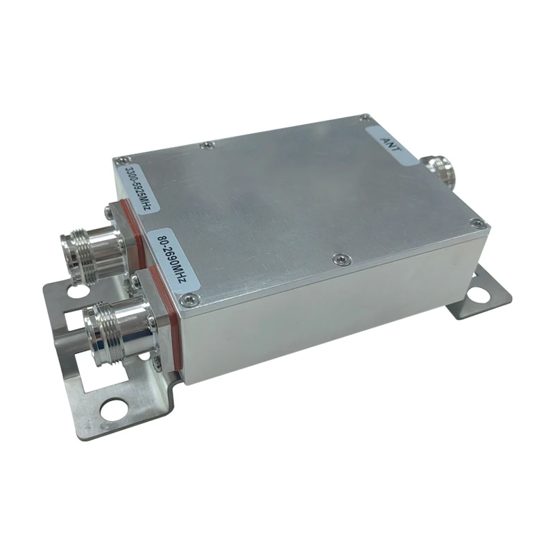 Newly Customized RF Combiner  80-2690MHz 3300-5925MHz Outdoor Dual Band Combiner RF Diplex