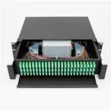 12/24/48/96/144 cores fiber optic ODF terminal box /ftth box with lc/apc pigtail and adapt