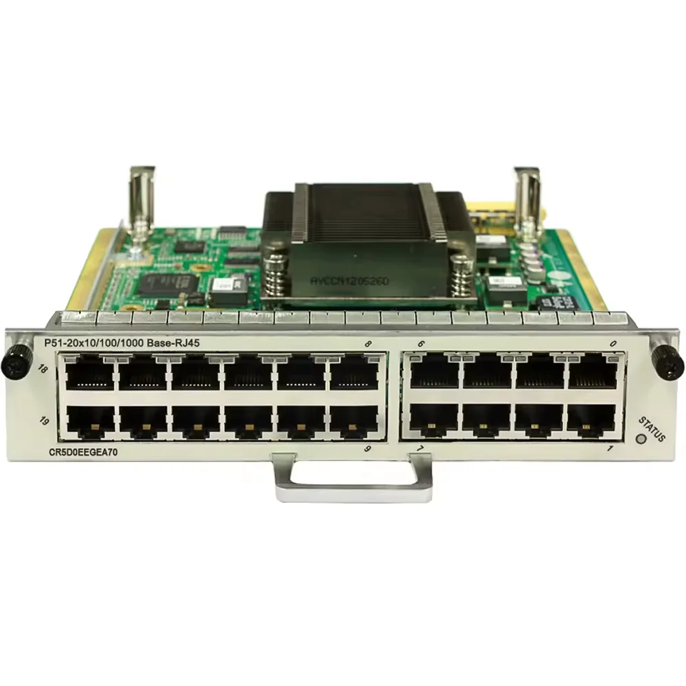CR5D0EEGEA70 03030QKN 20-Port 10/100/1000Base-RJ45 Flexible Card AP51-A for h w-boxintelecom