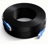 Singlemode SC SC Fiber Optic Patch Cord Single Core Outdoor Fiber Cable for Home Network E