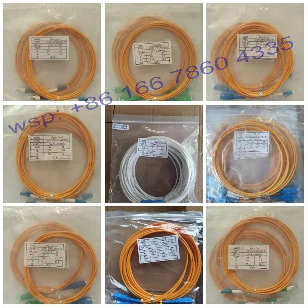 Factory supply LC Fiber patch cord Jumper optic cables Patch Cable Singlemode Duplex Multi