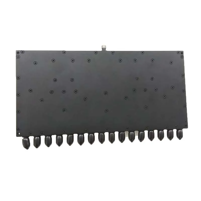 0.5-7.5GHz 16way Wilkinson Rf Power Splitter Divider with Smaf Connectors