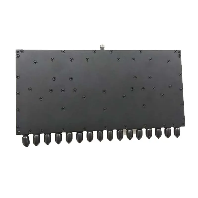 0.5-7.5GHz 16way Wilkinson Rf Power Splitter Divider with Smaf Connectors