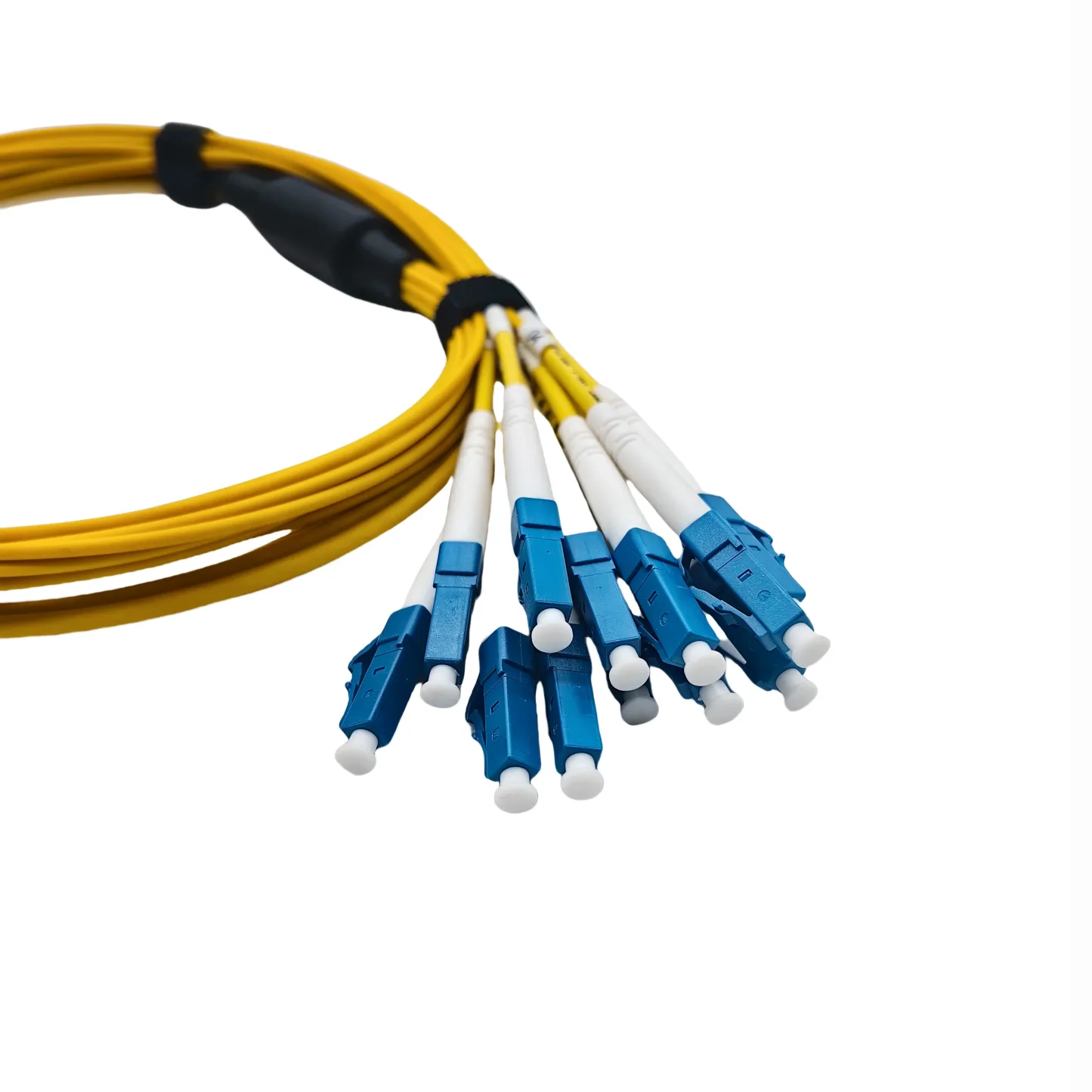 12Core Fanout Cable LC UPC SM Optic Equipment Fiber MPO APC to SC Patch Cord Hydra-boxintelecom