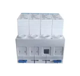 NXU-II Surge Protection Device 100kA/385V 4P 4 Pole 385V AC Lightning Arrester DIN Rail Mo