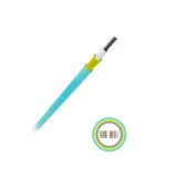 GJDFH 4 Core Multimode Ribbon Fiber Optic Cable 6 / 8 / 12 Ribbon Fibers With Non - Metall