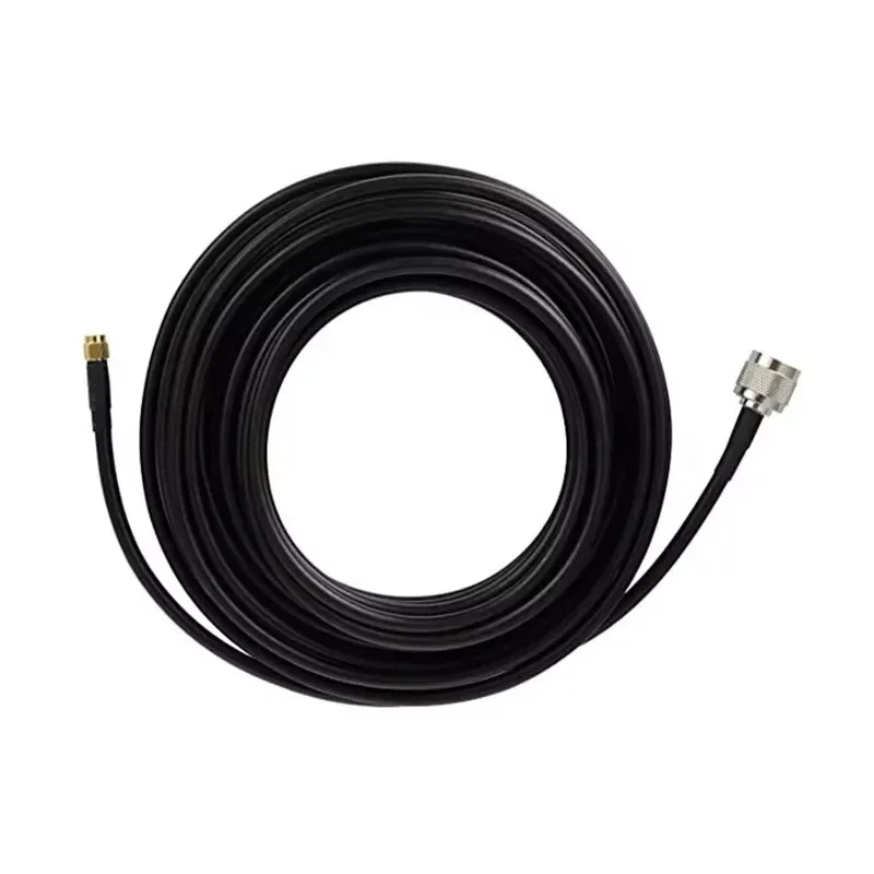 700-2700MHz Low PIM -155dBc N Male to SMA-Male LMR400 Coaxial Cable Jumper Cable