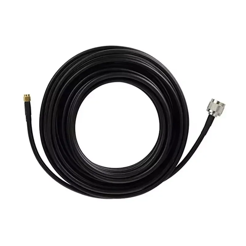 700-2700MHz Low PIM -155dBc N Male to SMA-Male LMR400 Coaxial Cable Jumper Cable