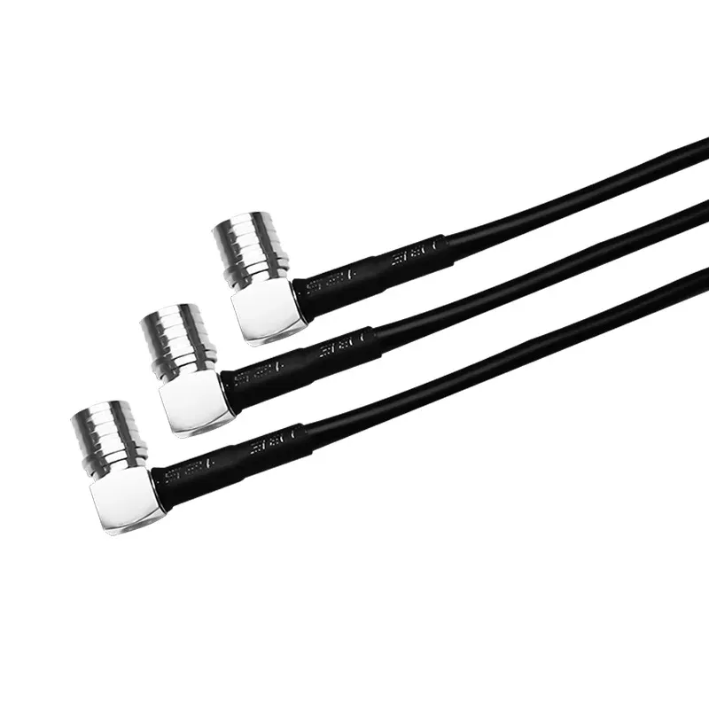 Hot Sale Jumpers  Feeder Cable LMR240 0.6M Jumper Cable with QMA Male Right Angel Connecto