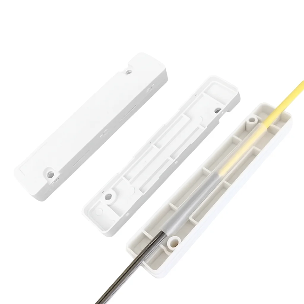Rectangular Splice Protection Box for FTTH Drop Cable, Fiber Optic Cable Splicing Protecti