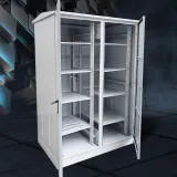 Customized Outdoor IP55 Integrated Network Communication Cabinet 2.0mm Cold-Rolled Steel E