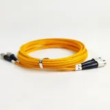 High Quality 2.0mm*2 3.0mm Duplex FC/UPC-FC/UPC Patch Cord Cable Factory Direct Supply FTT
