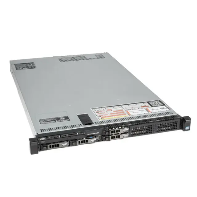 Stock Dell Poweredge R620 Rack Second Virtual SAS SATA SSD Hand Server Dual Processor Chassi With Good Price 1