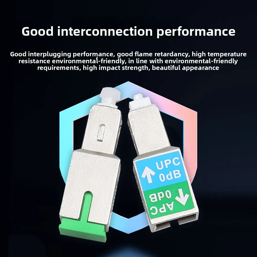 FTTH Optical Module Adapter SC/UPC Male to SC/APC Female Fiber Optic Used in 4G WIFI POE N