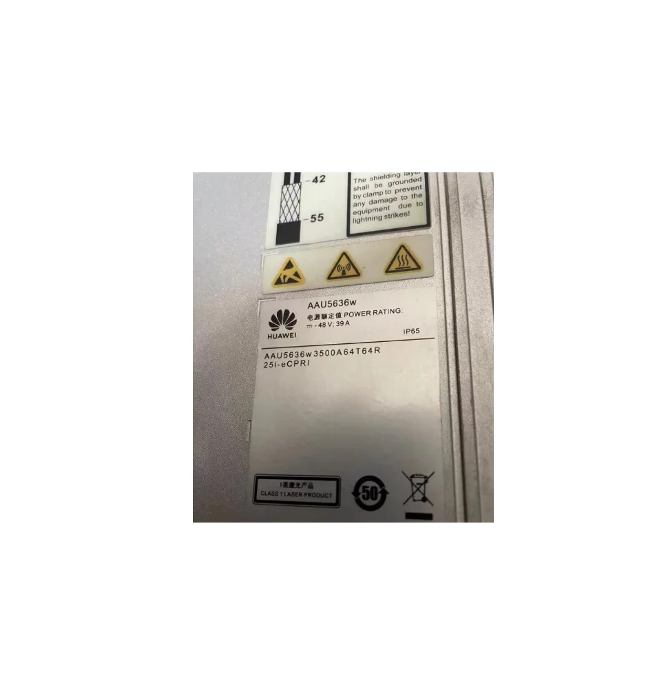 5G AAU Base Station AAU5636W 3500A 64T64R 02312STU AAU Remote Radio Unit-boxintelecom