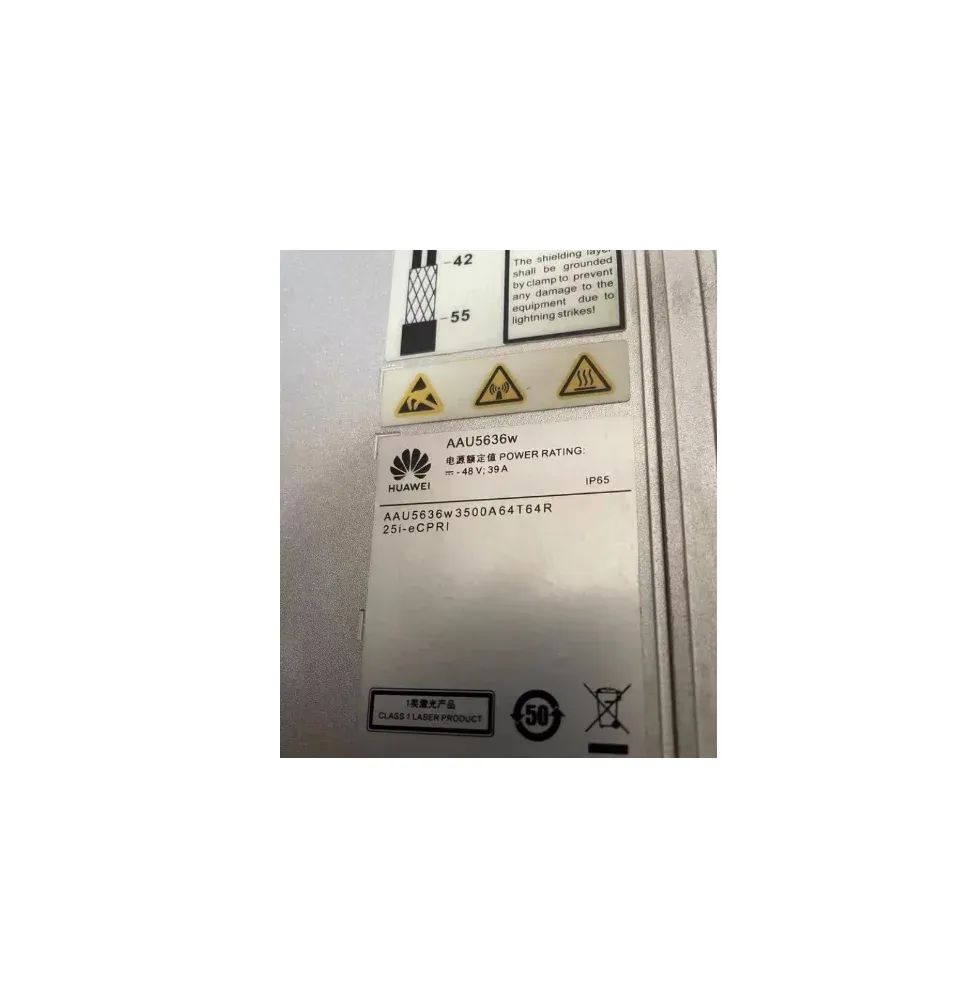 5G AAU Base Station AAU5636W 3500A 64T64R 02312STU AAU Remote Radio Unit-boxintelecom