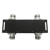 Low PIM 2x2 3dB Hybrid Coupler Combiner 600-6000MHz 4.3/10 Female -160dBc