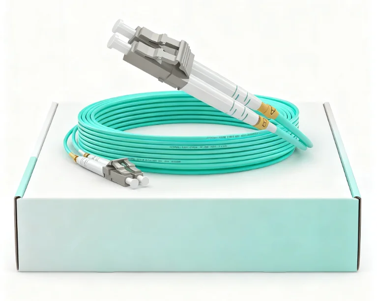 Telecom-Grade 10G LC-LC Duplex OM3 Multimode Fiber Optic Patch Cable 50/125 LSZH High-Spee