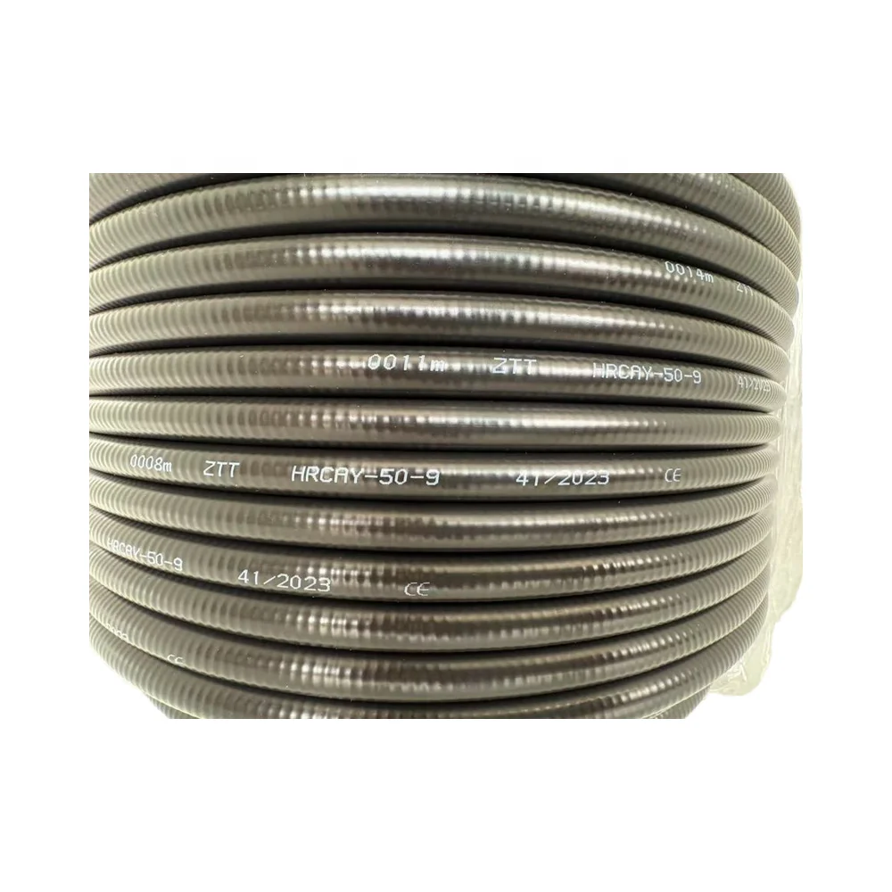 Zhongtian Coaxial Cable Half Super Soft Ultra Flexible Black Copper-Clad Aluminum Wire Communication Cables-boxintelecom