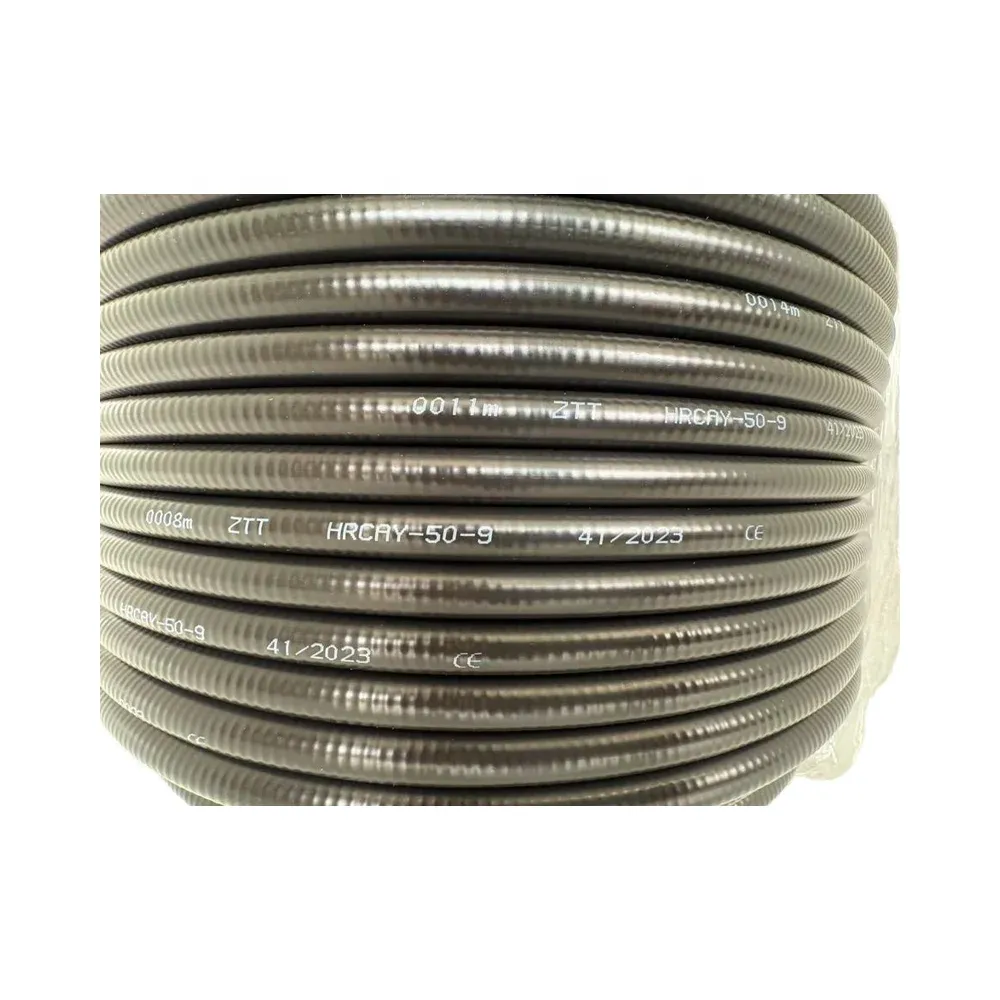 Zhongtian Coaxial Cable Half Super Soft Ultra Flexible Black Copper-Clad Aluminum Wire Communication Cables-boxintelecom