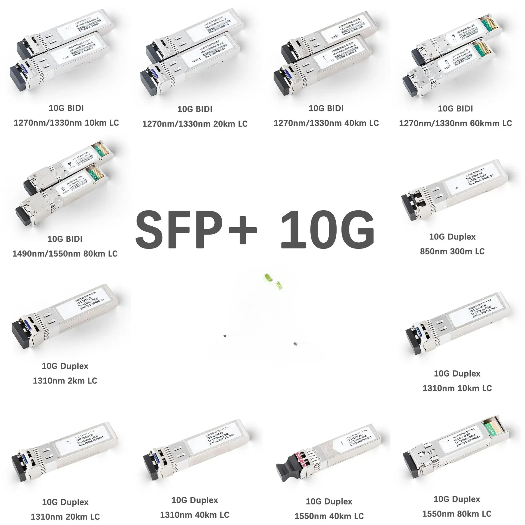 Factory High Quality SFP  XFP QSFP+ QSFP28 100g sfp xfp 120km Optical Transceiver manufacturing SFP Module Price-boxintelecom