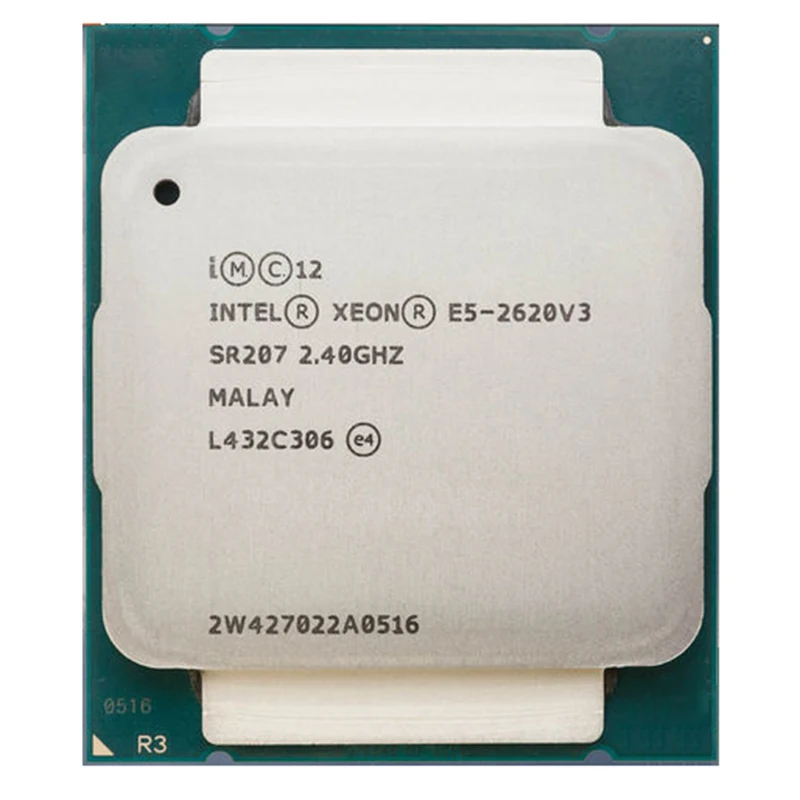 Intel Original E5-2620V3 CPU Processor 2.4GHz 6C 12T 85W Use Server Xeon 2620 V3