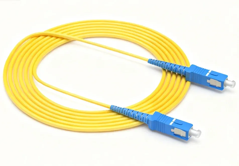 Single Mode Fiber Optic Patch Cable SC/LC/FC/ST Jumper Cable SMF 9/125 Simplex Duplex Fibe