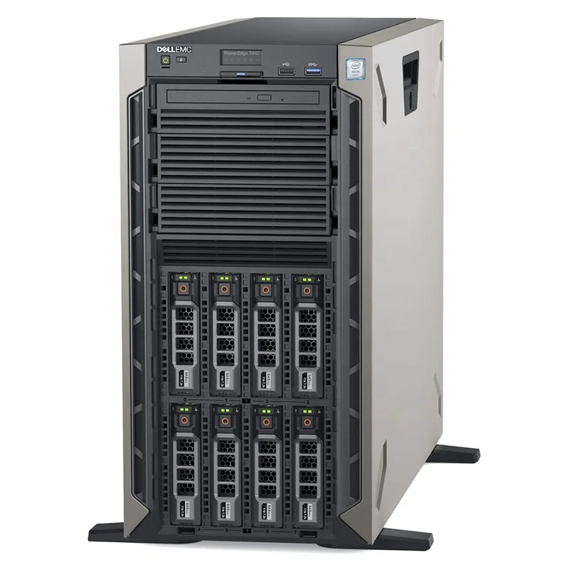 Hot Sale Dell PowerEdge T440 Tower Network Computer Server Case in Stock