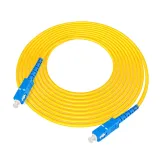 FTTH Telecom-Grade Engineering Fiber Optic Patch Cord SC-SC Model PVC Environmentally Frie
