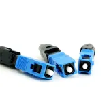 Fiber Optic Fast Connector SC APC UPC Quick Connector For FTTH Drop Cable field terminatio