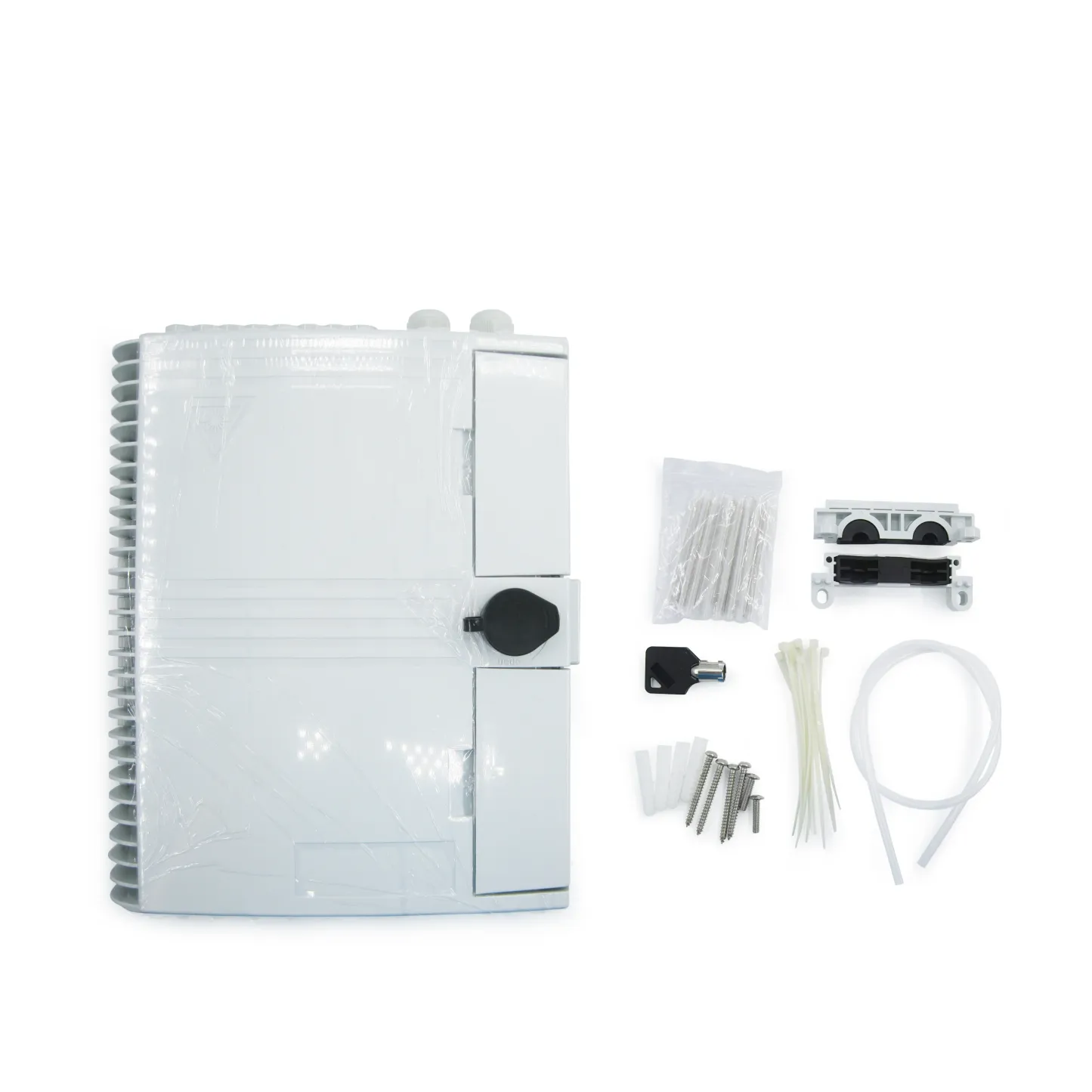 8 port reverse POE FTTH box distribution outdoor wall mounted fiber optic termination box