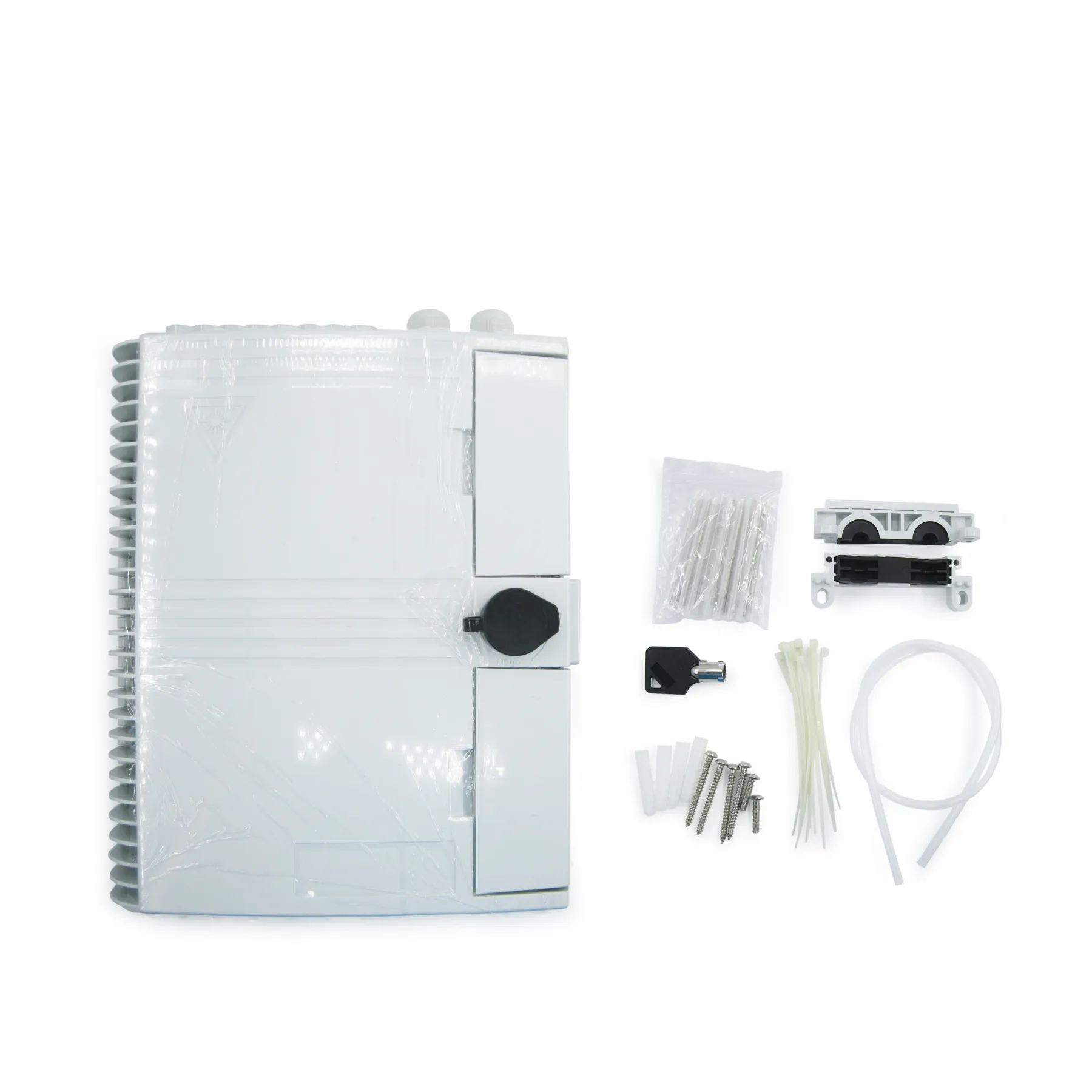 8 port reverse POE FTTH box distribution outdoor wall mounted fiber optic termination box