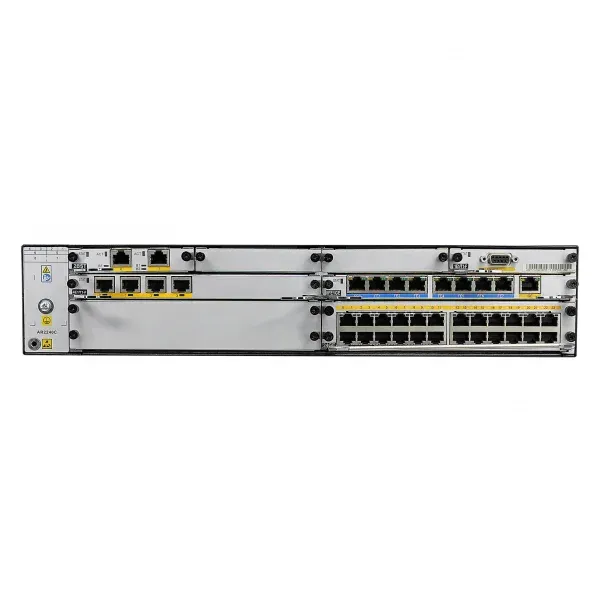 AR2240C Enterprise Routers 4 SFP 2 X GE Combo DSP SICs AC DC