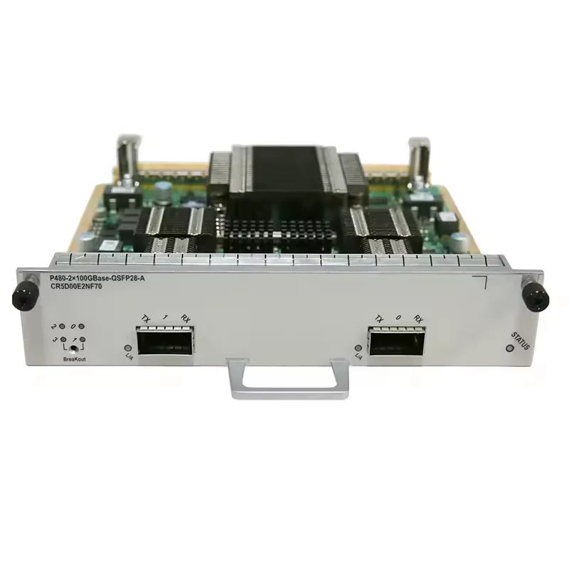 CR5D0E2NFE70 03032LCN 03034LKP 2-Port 100GBase-QSFP28 Flexible Card EP480-E for h w-boxintelecom