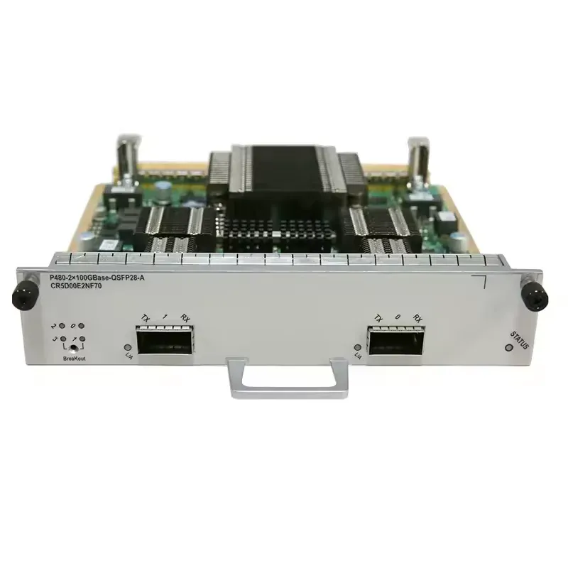 CR5D0E2NFE70 03032LCN 03034LKP 2-Port 100GBase-QSFP28 Flexible Card EP480-E for h w-boxintelecom