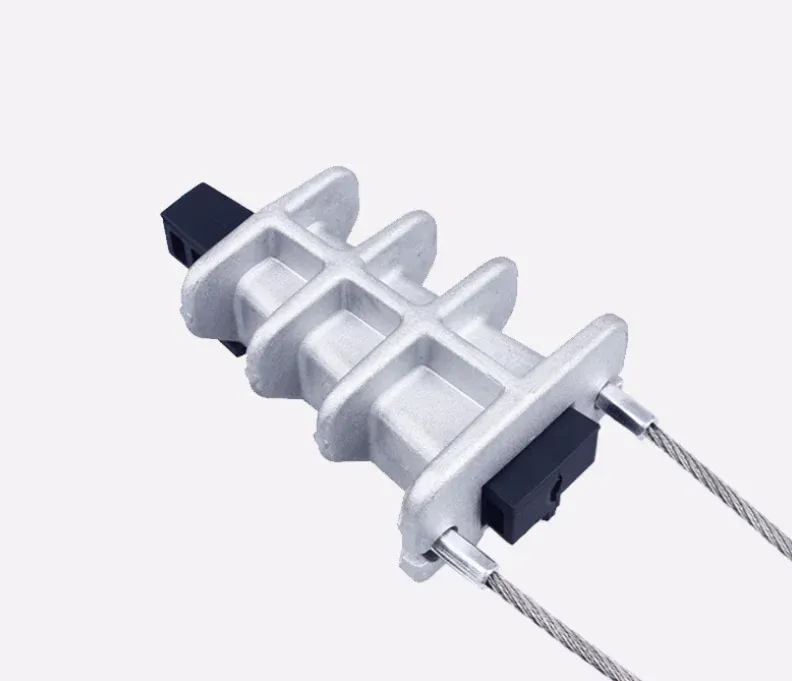 High Tension Wedge Type Fiber Optic Anchor Dead End Tension Clamp PA2000 for FTTH GSM Plas