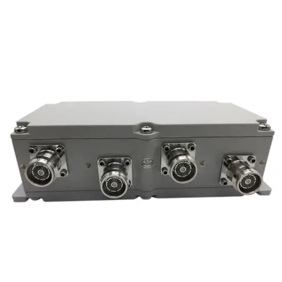 Hot Sale 5G 4 in 4 Out 698-4000MHz 4x4 Hybrid Combiner with 4.3/10 Female for DAS Factory